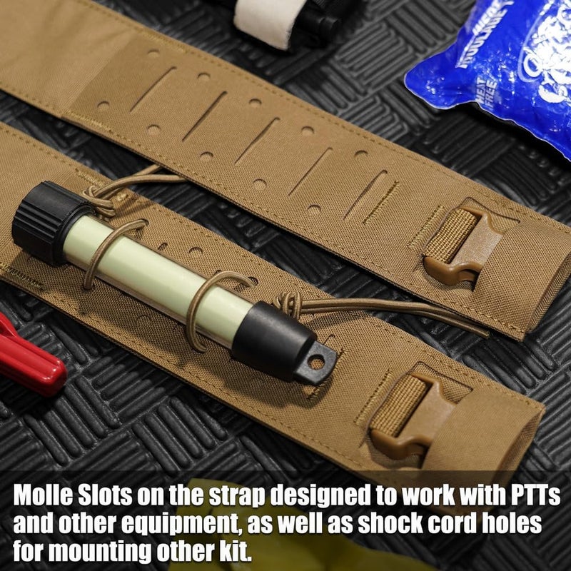 KRYDEX Laser Cut Shoulder Strap H Harness and Back Strap with Quick Release Buckles for MK3 MK4 MK5 Chest Rig - Image 2